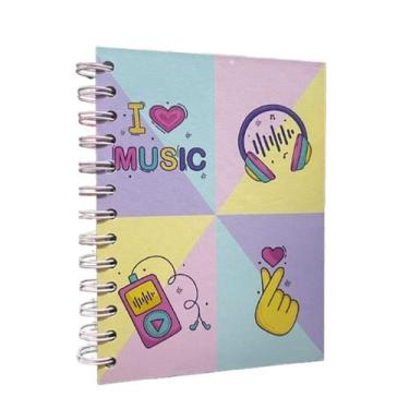 Imagem de Caderno de Anotação Pequeno Espiral 96 Folhas - Sanxia