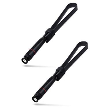 Imagem de HYS Antena portátil macia de banda dupla VHF UHF BNC 144MHz/430MHz 15,3 polegadas para rádio portátil Kenwood TK300 TK320 ICOM IC-W32 IC-V80 IC-V8 (pacote com 2)