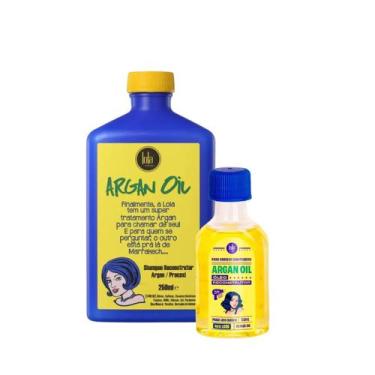 Imagem de Lola Argan Oil Sh 250ml + Óleo 50ml - Lola Cosméticos