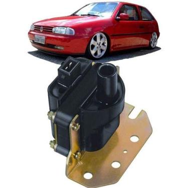 Imagem de Bobina de ignição vw gol mi santana parati saveiro at 1.0 ap 1.6 1.8 -