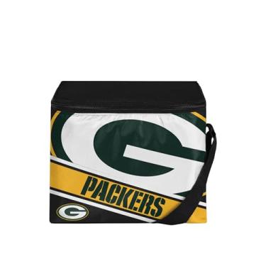Imagem de Pacote com 6 Cooler com logotipo grande da NFL, Green Bay Packers, One Size