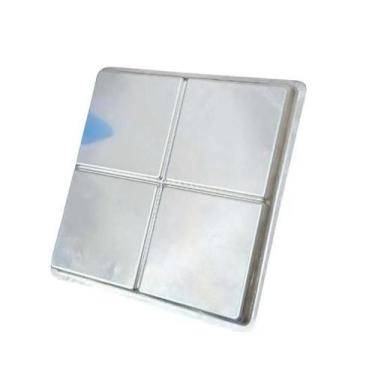 Imagem de Assadeira Quadrada Cake Box 27,2x2,2cm Alumínio Tendência Bolo de Cama