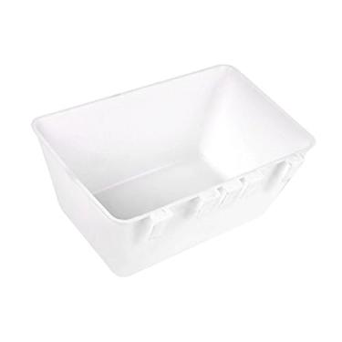 Imagem de Fenteer Alimentador suspenso para aves com recipiente de água para ganso e peru, Branco