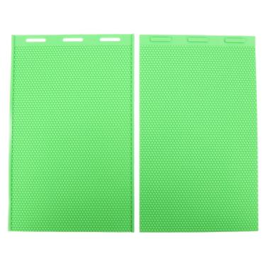 Imagem de 2PCs Folhas de Prensa de Cera de Abelha, Equipamentos Flexíveis de Silicone de Abelhas de Grande Formato de Favo de Favo de Favo de Mel Pressiona para Fazer Cera de Abelha e