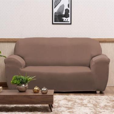 Imagem de Exclusiva Capas Sofa 2 e 3 Lugares Tecido Elastex Chocolate - Charme d