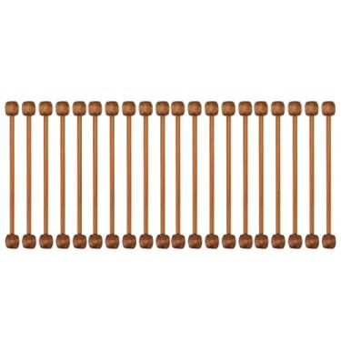 Imagem de Tesoura, Artesanato - Faça você Mesmo, Mini Bastões de Tapeçaria Polidos, Varas de Madeira 20 Peças Mini Varas de Tapeçaria de Madeira para Pendurar
