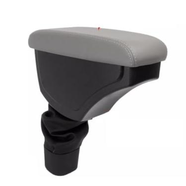 Imagem de Apoio De Braço Encosto Onix e Prisma 2012 2013 2014 2015 2016 2017 2018 2019 Cinza Com Linha Cinza