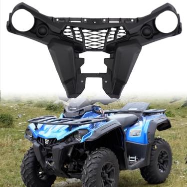 Imagem de HAKA TOUGH Fáscia frontal para Can-Am Outlander 450 570 acessórios 2015-2024, combinação de proteção de escova frontal para-choque frontal para Can-Am Outlander 450 500 570 L MAX 15-24, substitui