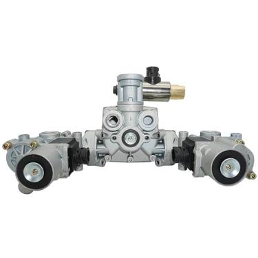 Imagem de Lnkvorx Modulador de válvula de relé ABS 4725002320 - Compatível com pacote de eixo ABS Wabco 4725002320 - Adequado para Freightliner|Mack|Meritor|Kenworth|Peterbilt|Hyundai|Volvo Trucks ABS