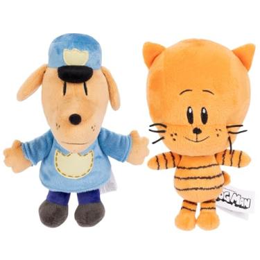 Imagem de Dog Man Movie Plush - Dog Man and Lil Petey Plush 2-Pack, Collect All Dogman Plush by JAKKS Pacific, Based on The Dog Man Movie, for Kids Ages 4 Years and Up