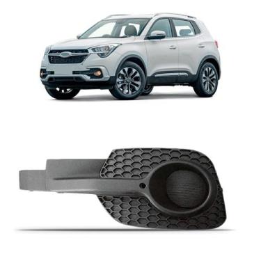 Imagem de Moldura Milha Tiggo 5x 2019 A 2020 S/ Furo - SP ACESSÓRIOS, Esquerdo