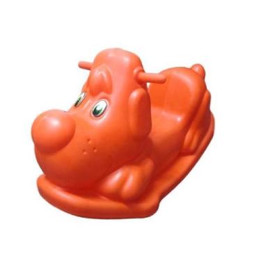 Imagem de gangorra Cachorro infantil - LARANJA - Para menino e menina  - VALENTI