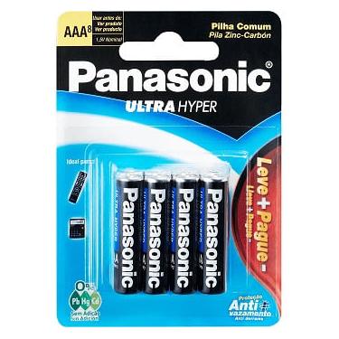 Imagem de Pilha zinco carbono aaa C/8 panasonic