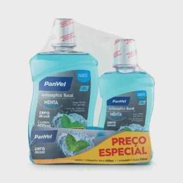 Imagem de Enxaguatório bucal panvel extra forte 600ML + 300ML