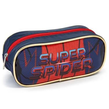 Imagem de Estojo Escolar Homem Aranha Seanite