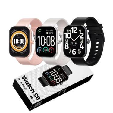 Imagem de Smartwatch Xiaomi Haylou Watch S6 A Prova Dagua, Preto