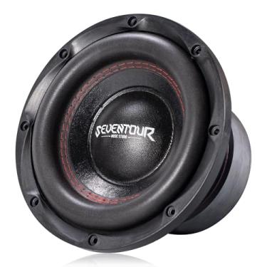 Imagem de Seventour Subwoofer Automotivo Duplo De 8 Polegadas E 700 Watts De Potência Máxima, 4 Ohms (8 Pol. - Duplo De 4 Ohms)