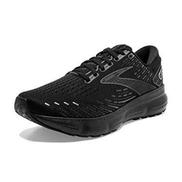 Imagem de Brooks Tênis de corrida feminino Glycerin 20 Neutral, Preto/Preto/Ébano, 6 Wide