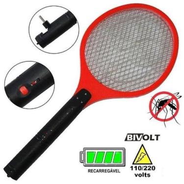 Imagem de Raquete Elétrica Mata Mosquito - Recarregável Bivolt LTD-006A - YPD