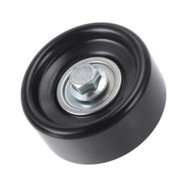 Imagem de VekAuto Polia tensora de correia de transmissão para Jeep Wrangler 2007-2018 Polia tensora serpentina com arruela de parafuso Nº 94722019 Plástico Preto 1 peça