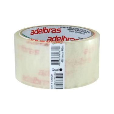 Imagem de 28 Fitas Adesivas Pvc 40M X 48Mm Embalagem Caixa De Papelão.