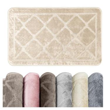 Imagem de 1 Tapete Banheiro Grego Grande Antiderrapante 50x80 Ce Vr - IDEALIZA, 
