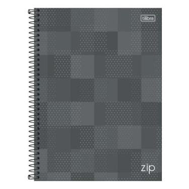 Imagem de Caderno Espiral CD Universitário ZIP 10 Matérias 160 Folhas - Tilibra,