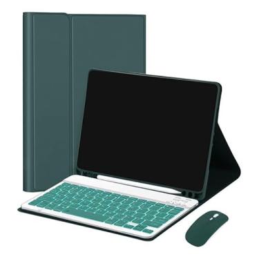 Imagem de Capa Com Teclado Iluminados E Mouse Para iPad Pro 13 (2024)