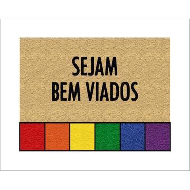 Imagem de CAPACHO LGBTQI+ (SEJAM BEM VIADOS BEGE)