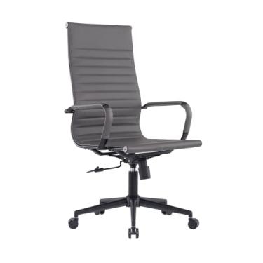 Imagem de Cadeira Manhattan Black Presidente Cinza Fratini