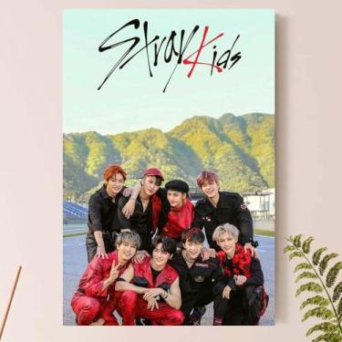 Imagem de Placa Quadro Decorativo - S.tra.y Ki.d.s - (Stray_02)