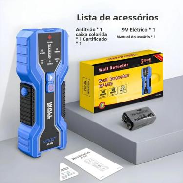 Imagem de Detector De Parede, Scanner De Metal, Noyafa NF-510, Furos De Posicion