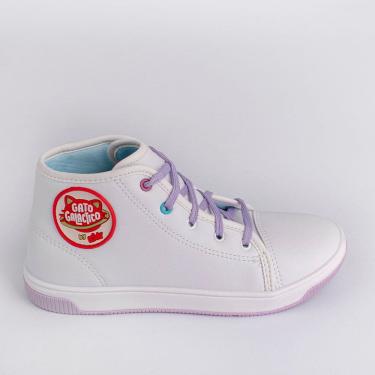 Imagem de Tênis Kidy Astral Branco/Lilás 