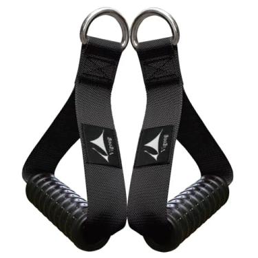 Imagem de Vigoog Acessórios de alças de ginástica resistentes para máquina de cabos, faixa de resistência, sistema de polia, equipamento de exercícios domésticos, compatível com Bowflex, Total e Smith
