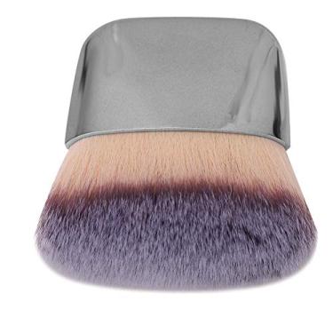 Imagem de ZJchao Mini Pincel de Blush, Mini Pincel de Maquiagem Multifuncional Portátil Cabelos Macios Em pó Solto Blush de Maquiagem de Viagem Ferramenta de Beleza de de (Prata)