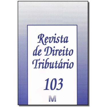 Imagem de Revista De Direito Tributario Vol.103