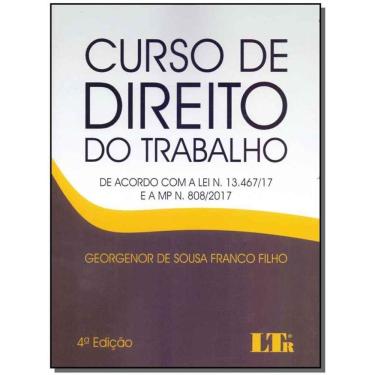 Imagem de Curso De Direito Do Trabalho - 04Ed/18