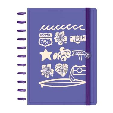 Imagem de Caderno de Disco Inteligente Iscool G+ Ohana Elem. Very Peri 140Fls