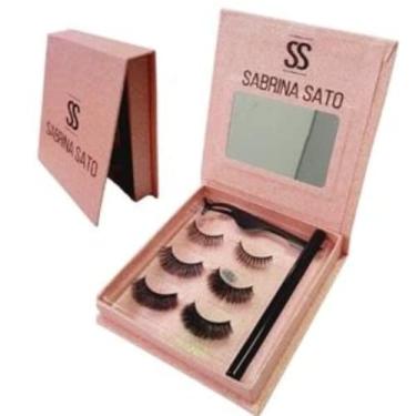Imagem de Sabrina Sato Cílios Magnéticos 3 Pares 5d Cheios Ss1333