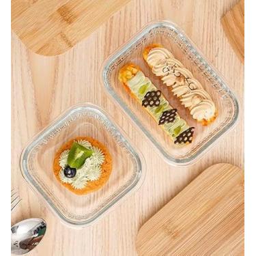 Imagem de Pote de Vidro Canelado Hermético com Tampa de Madeira 640ml - Home Land (640ml)