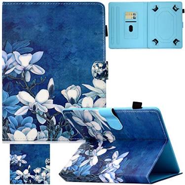 Imagem de Capa universal para tablet de 7,0 polegadas, couro sintético Artyond com vários ângulos, compartimentos para cartões para Samsung Galaxy Tab A 7.0, Tab 3/E Lite 7, Tab 2/3/4 7.0 e todos os tablets de