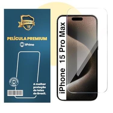 Imagem de Pel�cula Nanoshield Danet Premium para iPhone Modelo 13 a 16 - Prote��o Anti-Digital e Resist�ncia Superior a Impactos (iPhone 15 Pro Max)