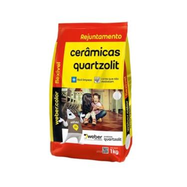 Imagem de REJ CERAMICAS BRANCO QUARTZOLIT - 1KG