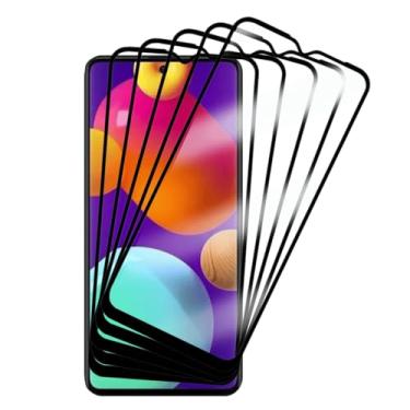 Imagem de Película de Vidro 3D Compatível Samsung Galaxy M62 6.7 Polegadas, Kit com 5 Unidades, Proteção Total da Tela