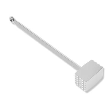 Imagem de VOCOSTE Martelo amaciador de carne, liga de alumínio, cozinha dupla face, quadrado, libra de carne, martelo de carne, ferramenta para amaciar carne e frango