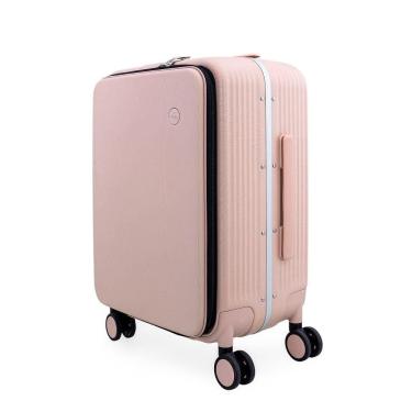 Imagem de Mala de Bordo com localizador e compartimento para MacBook e iPad, Originais iPlace, Rosa