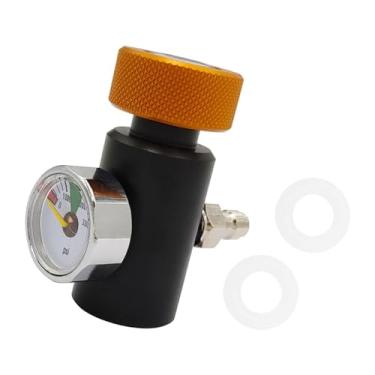 Imagem de AFXGUSD Adaptador de Recarga de Cilindro de água com Gás, Adaptador de Recarga de Tanque de Cilindro de CO2, Acessórios de Conexão de água com Gás