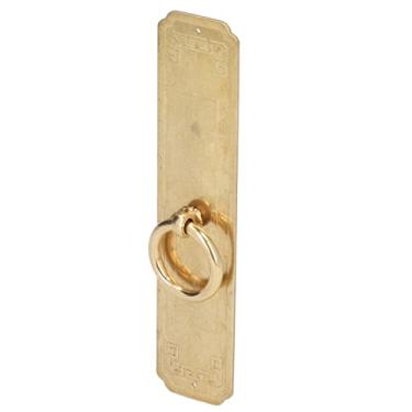 Imagem de Yctze Antigo Estilo Chinês Puro Cabinete de Cobre Planejada - Puxadores de Gavetas retrô para Cozinha, Guarda -roupa e Móveis Acabamento Elegante de Bronze (Modelo de fixação de parafuso de bronze