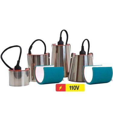 Imagem de Kit 6 Resistências Prensa Térmica Sublimação Reposição 110V - Lorben