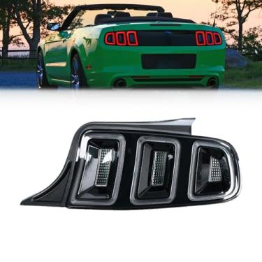 Imagem de YAENSYB Conjunto de luz traseira para Ford Mustang 2010-2014 Lâmpada de freio traseiro seta direita